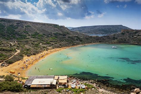 ghajn tuffieha bay beach.